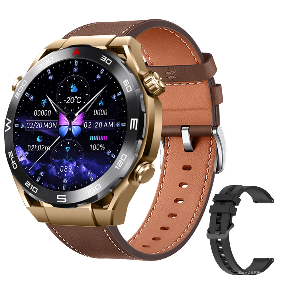 FCF USA HK21 AMOLED Smartwatch with 4+1 Strap - Web Store