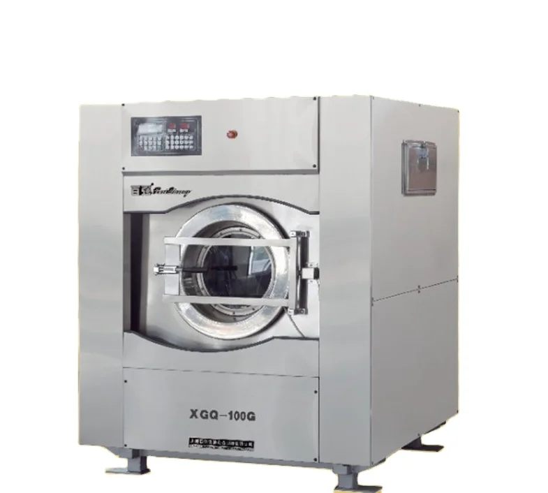 Commercial Large Tumble Dryers and Washers for Hotels Industrial Stainless Steel Housing for Jeans and Carpet Cleaning