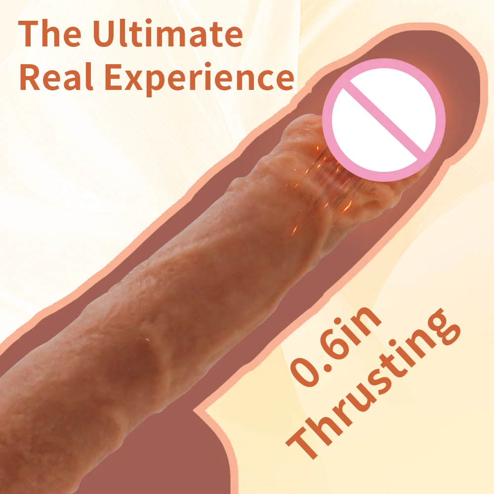 Liquid Silicone Heating Rotation Thrusting 9 Modes Vibration Remote Dildo Simulated Artillery Realistic 12 Inch Dildo
