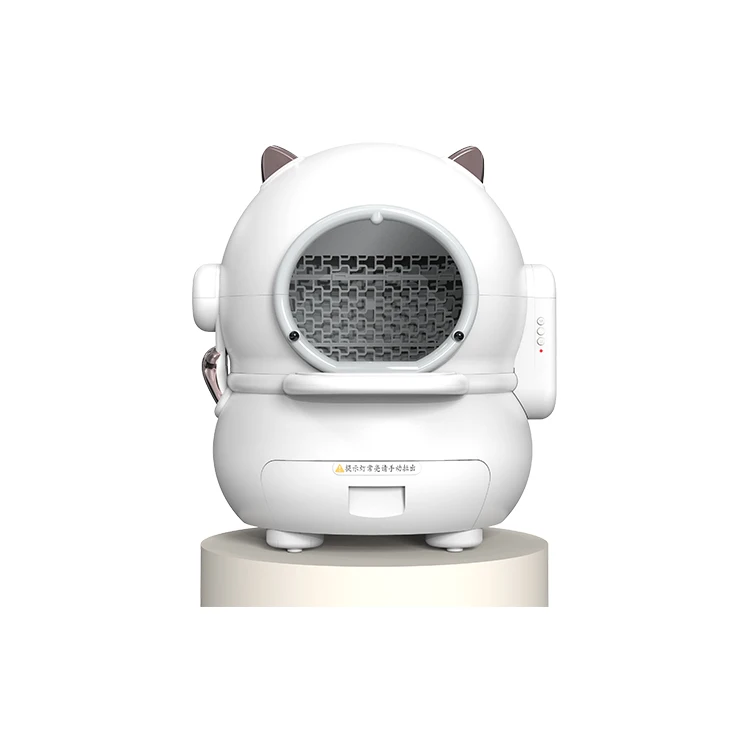 Factory Intelligent Automatic Cat Litter Box Large Capacity Safety Protection for Multiple Cats Smart Self Cleaning Litter Box