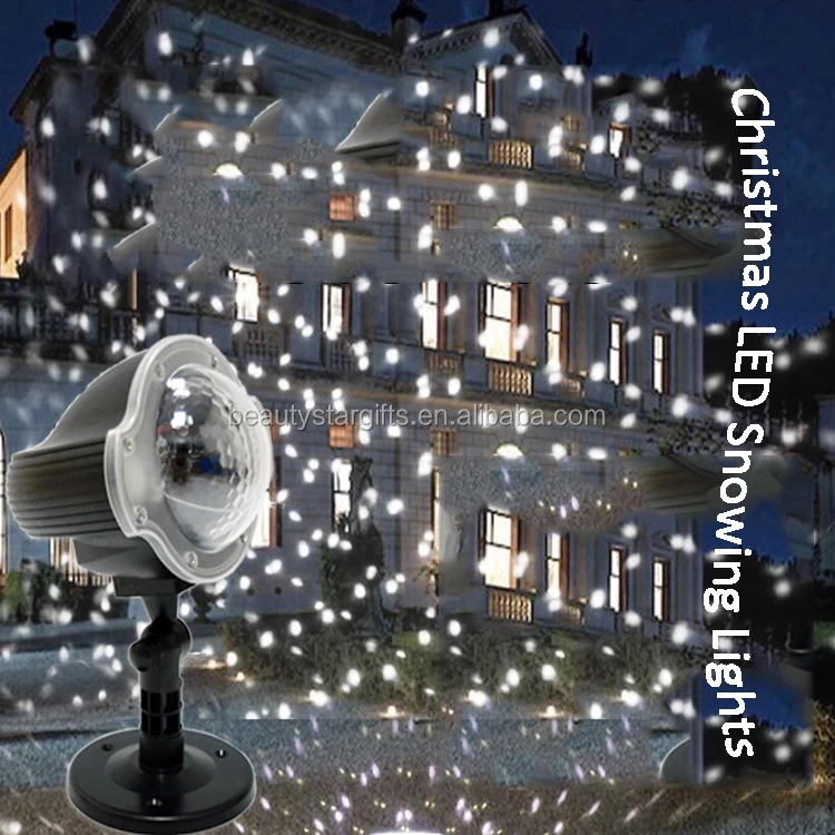 Sneeuwval Licht Projector Led Verlichting met Afstandsbediening Roterende Waterdichte Landschap Verlichting voor Party en Wedding