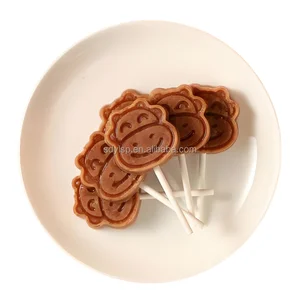 Factory Direct Sales of Hawthorn Sticks, Hard Lollipops, Bear and Rabbit Shaped Lollipops, and Original Flavor Lollipops Berry