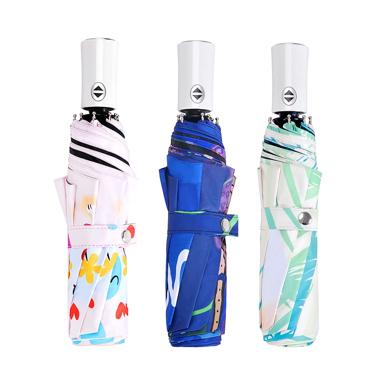 Для дождливой погоды; Сезон: лето; Изготовленный на заказ УФ блокатор зонтик защита от ультрафиолетовых лучей солнцезащитный крем 3 складной зонт автомат