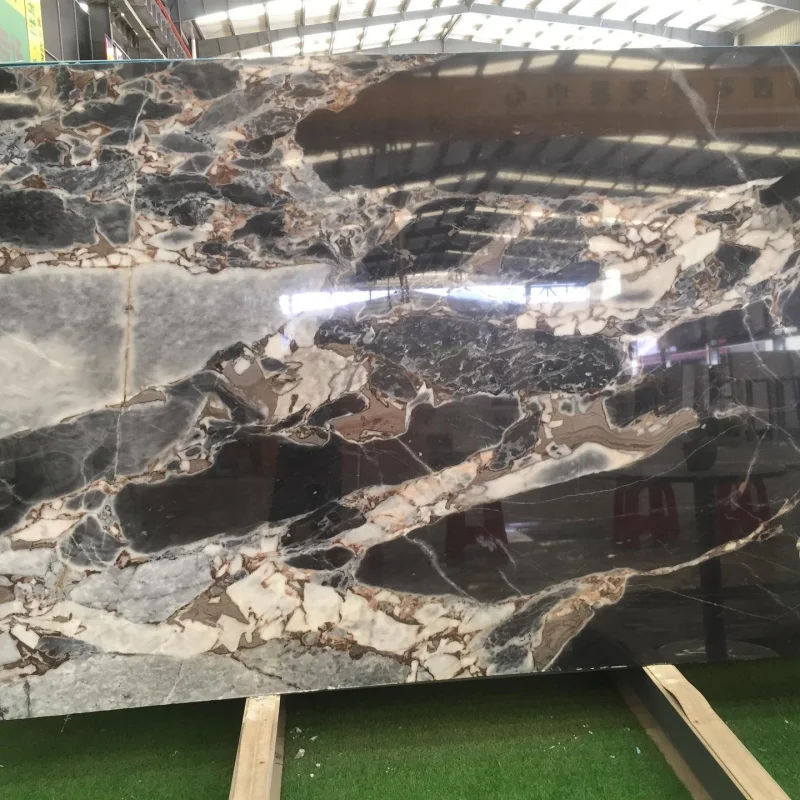 product factory directly high quality natural polished elephant white marble slabs for kitchen countertops and floor custom sizes-0