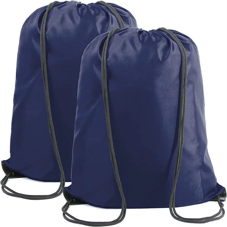 Custom LOGO Drawstring Bag Gym Bag Drawstring Backpack Waterproof String Bag Sports Snakpack for Men Women