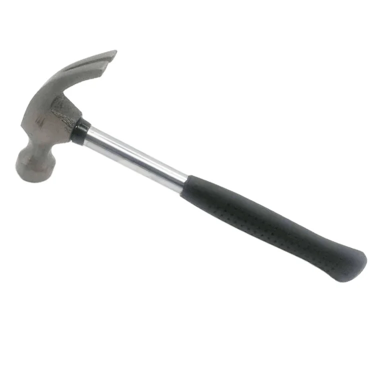 Прочный молоток с ручкой из стекловолокна и нескользящим амортизатором-подходит для домашнего промышленного ремонта