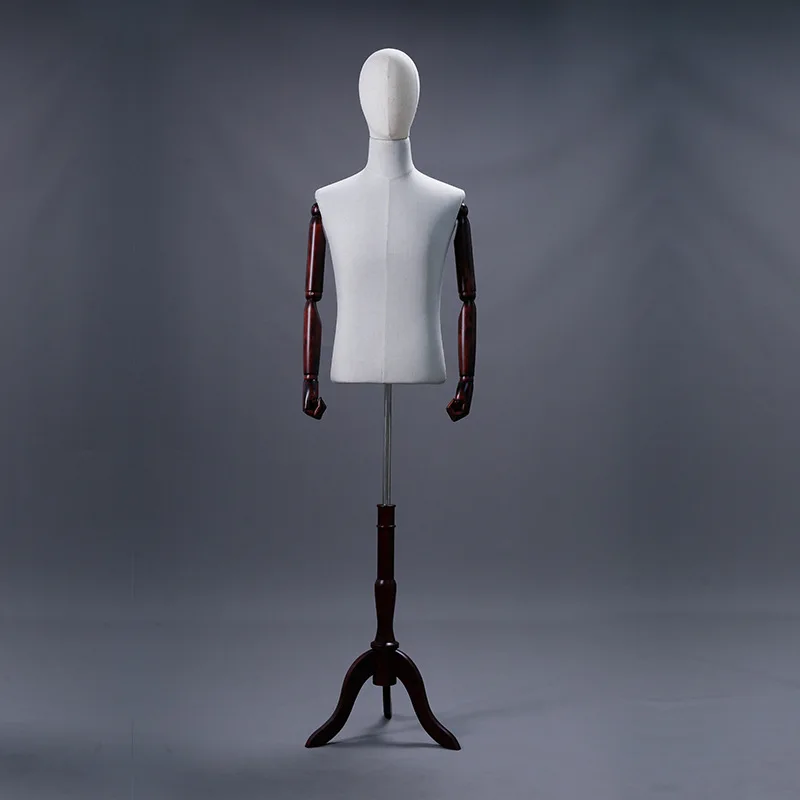 Realistic Male Mannequin Upper Body Male Mannequin Torso With Arms