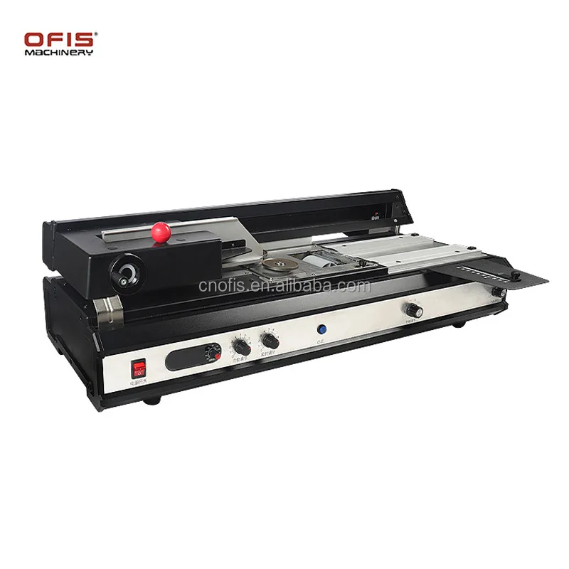 Desktop Wireless Half Automatic Hot Melt Glue Book Binding Machine A4 Size Binder