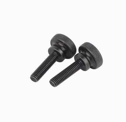 product exclusive offer black steel knurl high step head hand tighten thumb screw m3 m4 m5 m6 curtain wall glass lock thumbscrew adjust-63