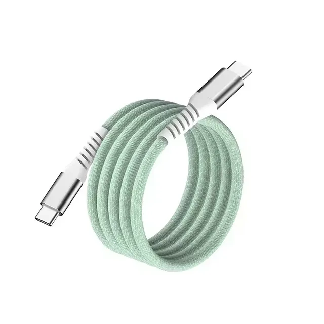 Popular Fast Charging Magnetic Type C to type C 3A Fast  Data Cable For Huawei For Xiaomi for samsung for iphone Mobile Phone
