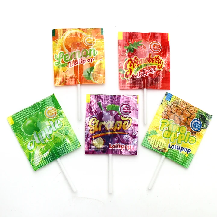 fruits mix lollipop