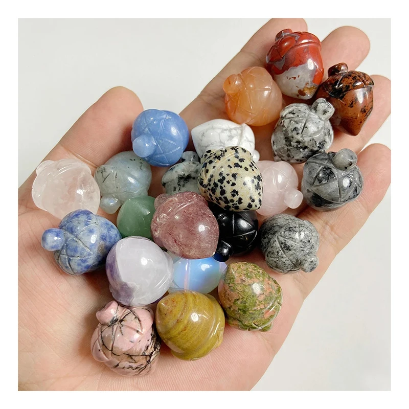 Carved Gemstone Hazelnut Pine Cone Home Decoration Nut Gift Baskets