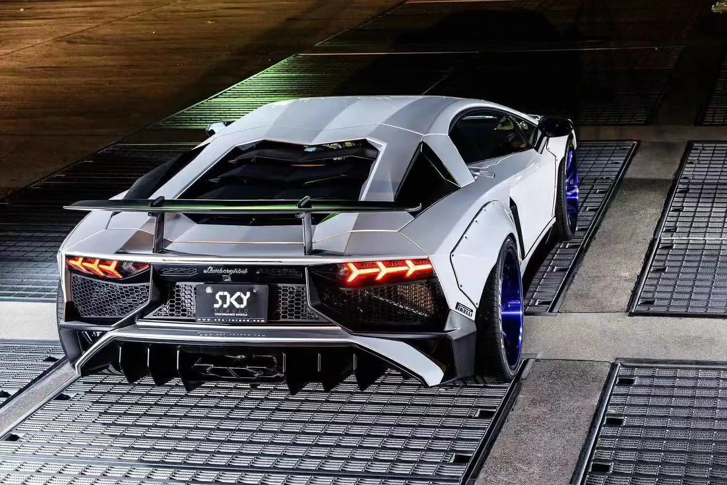 Lb Style Wide-body Kit For Lamborghini Lp700 Body Kit Lp700 Upgraded Lb ...