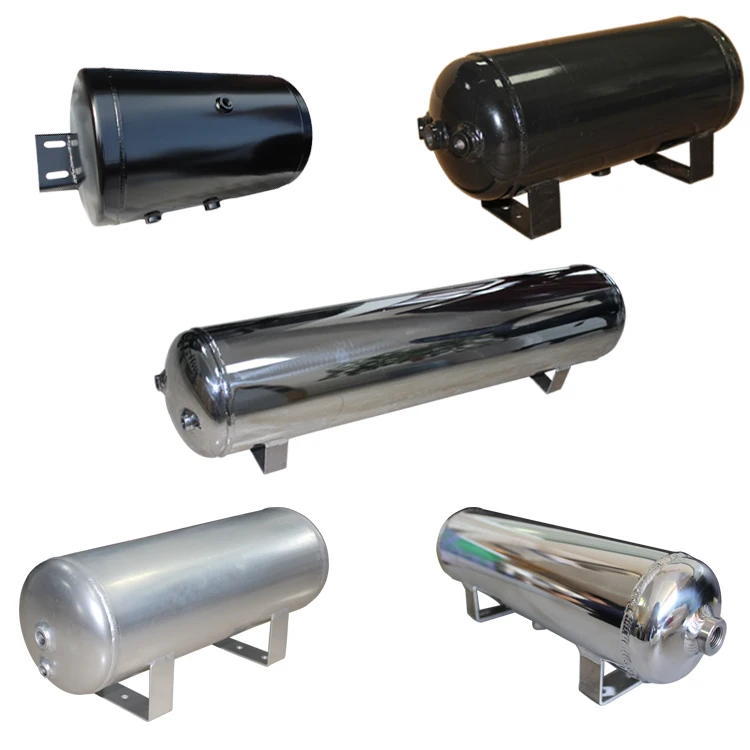 1 Gallon (3 Liter) Train Air Horn Tank with 150 PSI Compressor