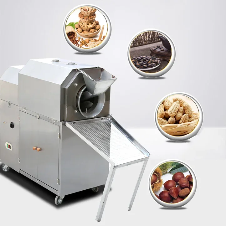 Electric Roaster Oven Tea Leaf Roasting Machine Cocoa Roasting Machine ...