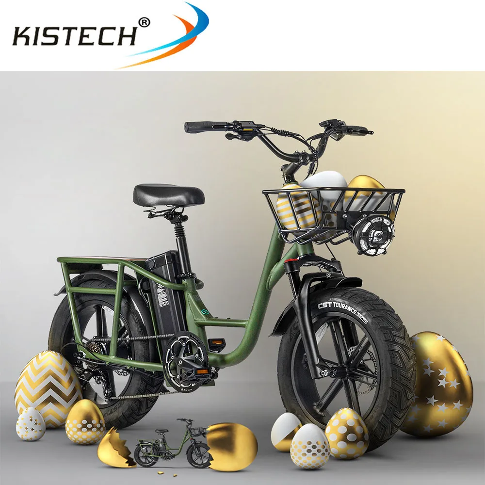 Fiido Fat Tire Electric Cargo Bike Fiido M1 Pro Fat Tire Electric