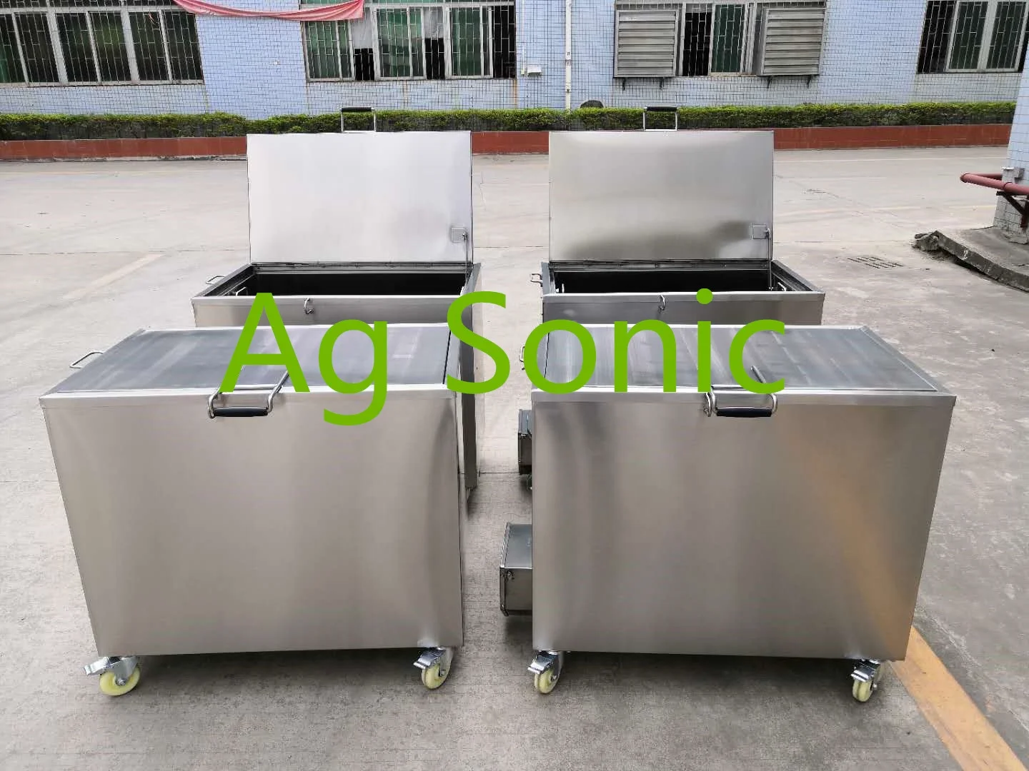 Heated Dip Stainless Steel Commercial Soak tank With Ultrasonic Food Cleaner Kitchen Ware Soaking Fats Oils Grease Remove
