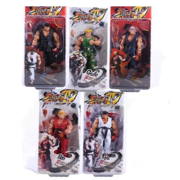 neca street fighter action figures