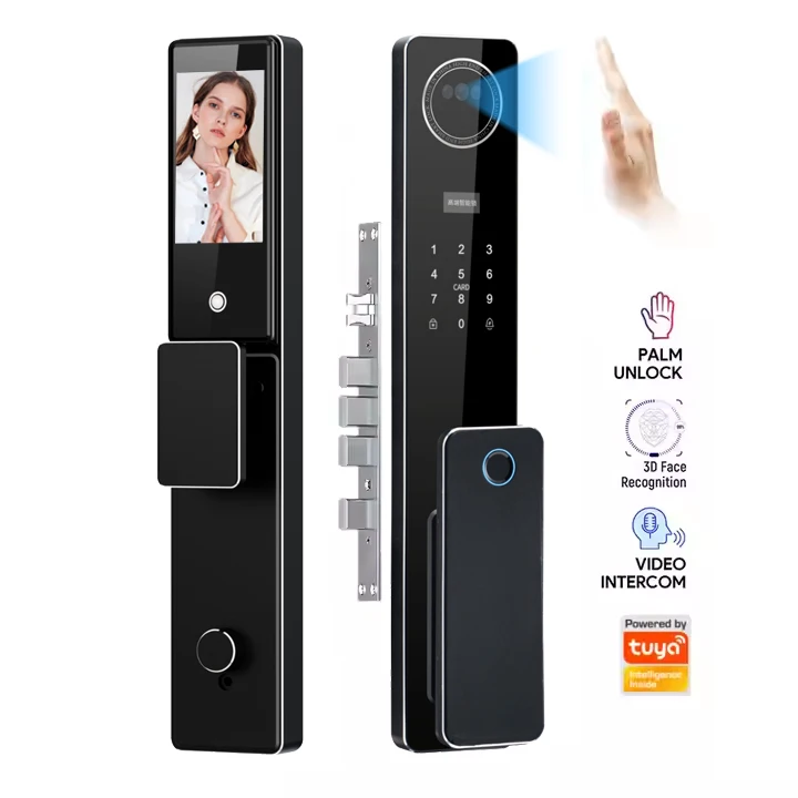 High RecognitionSmartLock ForHomeApartment Waterproof Anti-Theft RFID Fingerprint Password Access Tuya Control For Wood