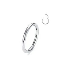 Stylish earrings G23 Titanium internal thread lip ring F136 pierced nose ring women's personalized piercing accessories