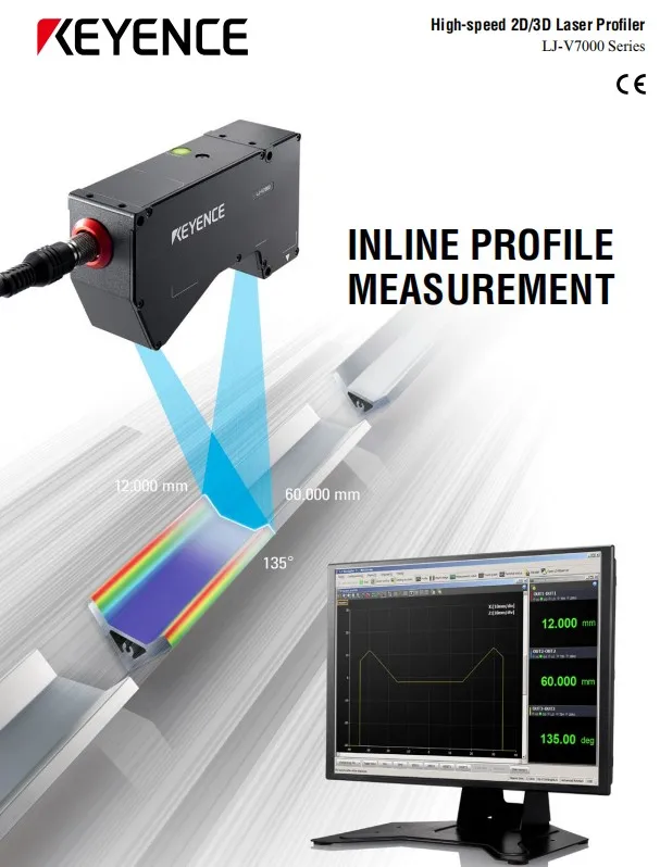 Source In stock KEYENCE LJ-V7001 High-speed 2D/3D Laser Profiler controller  LJ-V7000 Series on m.alibaba.com