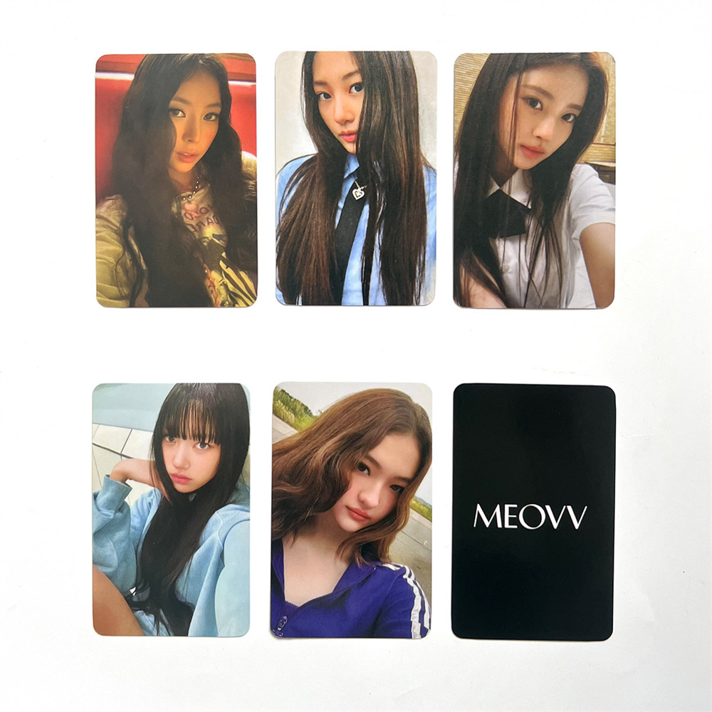 Kpop MEOVV シングル MEOW フォトカード ポストカード アルバム LOMO