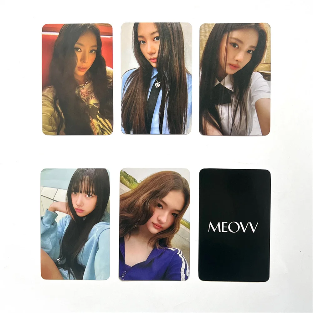Kpop MEOVV シングル MEOW フォトカード ポストカード アルバム LOMO
