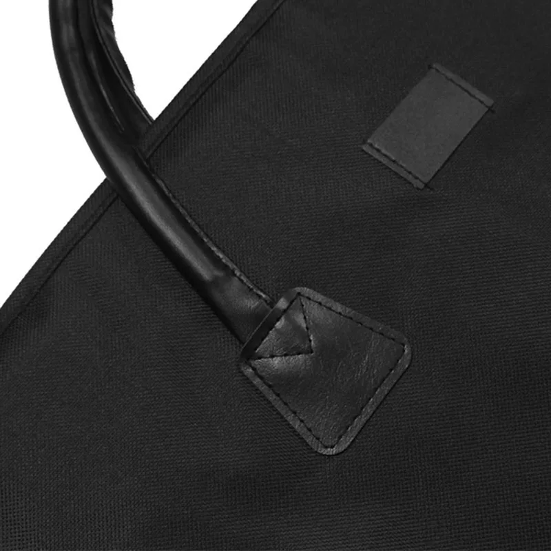 Пользовательский Складной Оксфордский костюм чехол сумка кожаная ручка для одежды