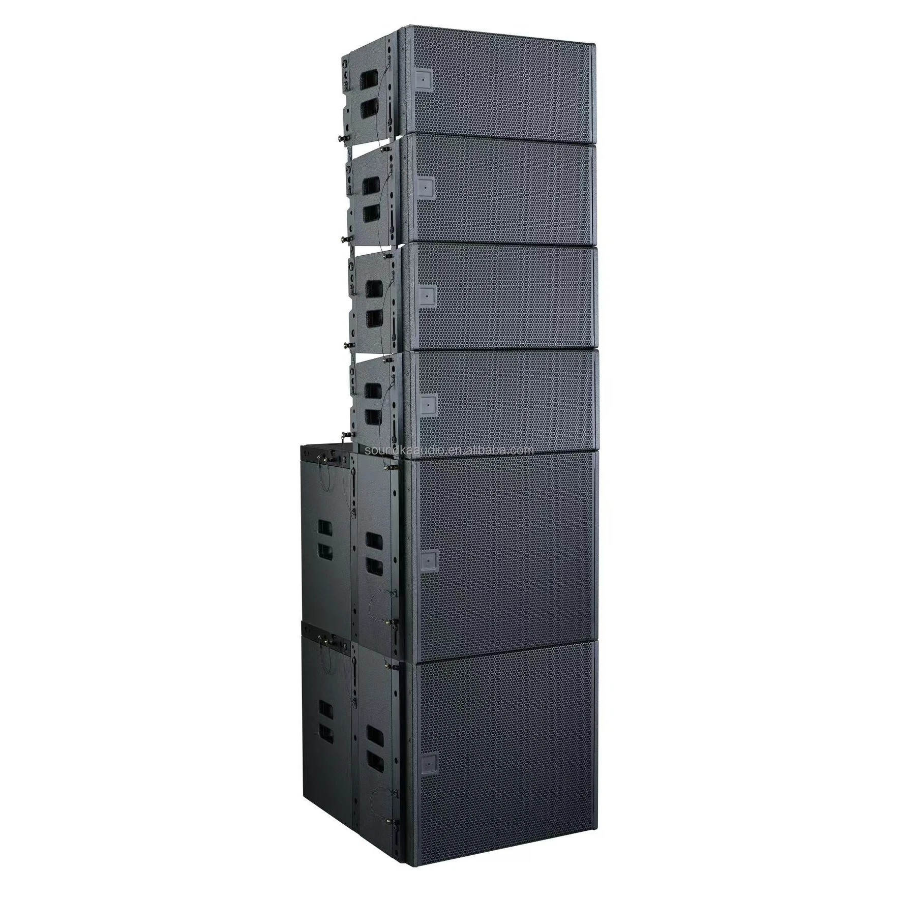 Prosound Neo 2*10\" Line Array DJ Speaker Set 600W Audio Sound Equipment for Parties & Performances