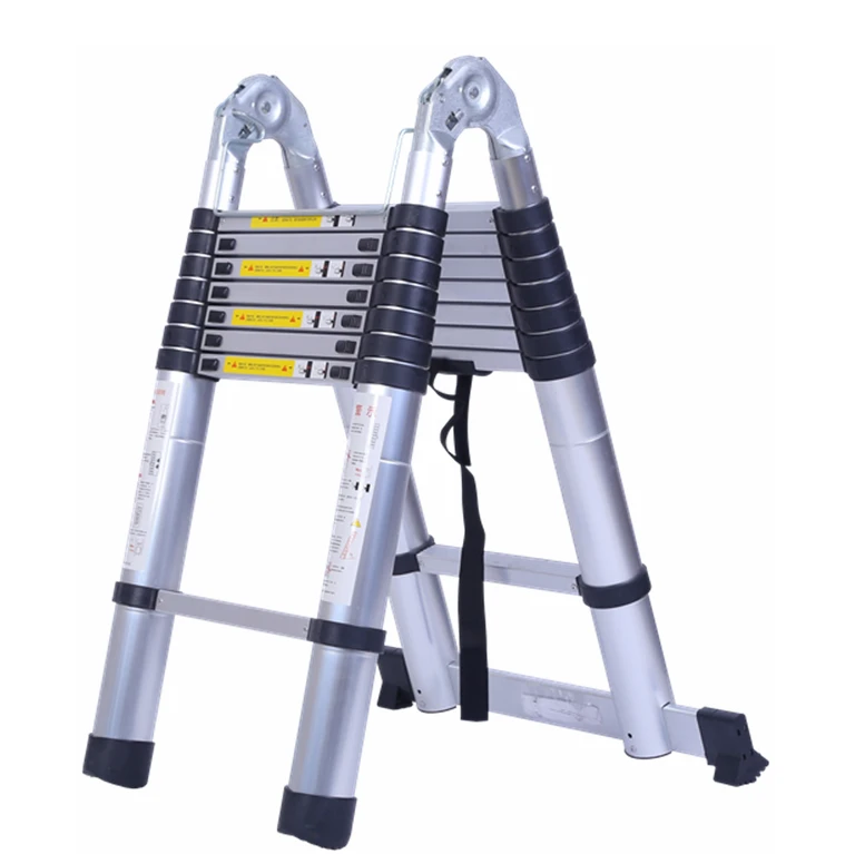 Industrial Joint Aluminum Telescopic Safety Ladder Steps Ladder - Buy ...