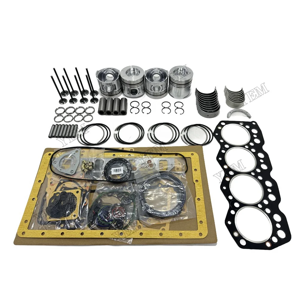 S4K S4KT Overhaul Rebuild Kit (No Liner) for Mitsubishi CAT E120B E312 E320 Excavator Engine Parts 2