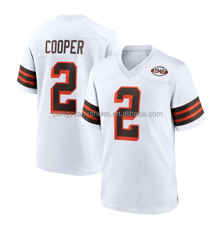 Nike Browns 21 Denzel Ward 1946 Patch White Vapor Limited Men Jersey