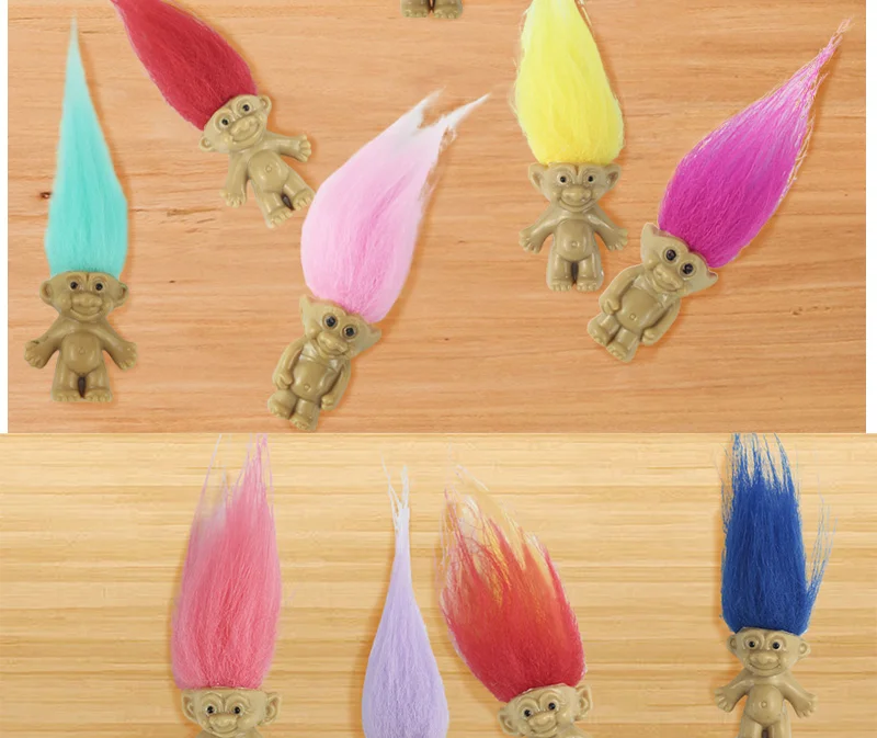 Colorful Funny Short Hair Troll Dolls Perfect Gift Ideas