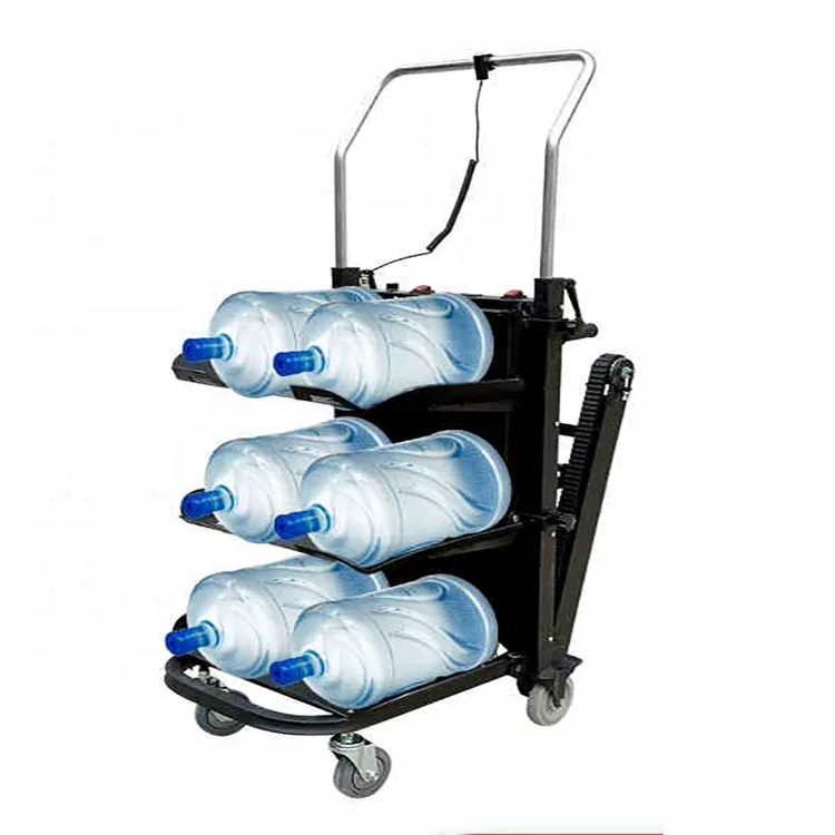 300-400KG Electric Stair Climbing Cart Iron Four-Wheel Platform OEM Tools Cargo Trolley