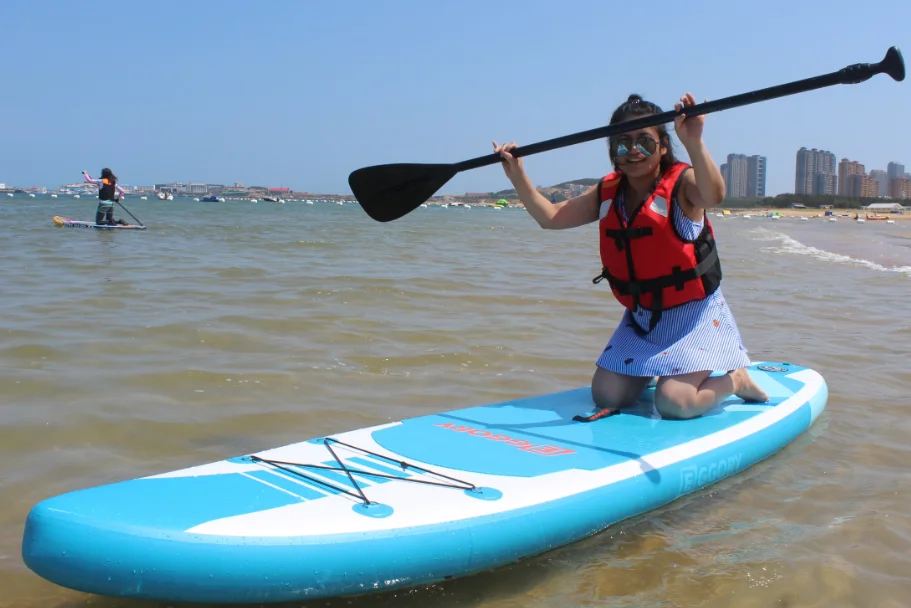 Navy Single Layer PVC Drop Stitch Inflatable Sup Stand up Paddle Board ISUP