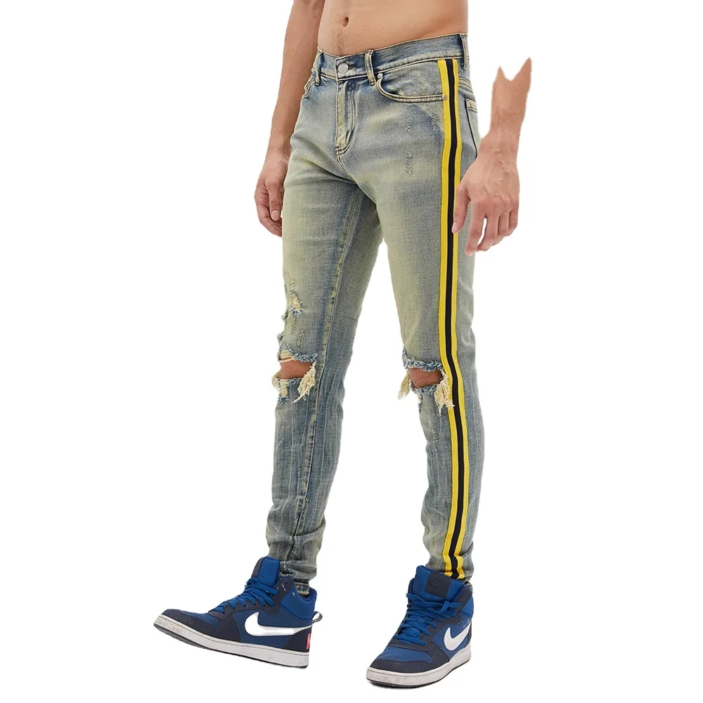Cotton Jeans High Street Denim Leggings 