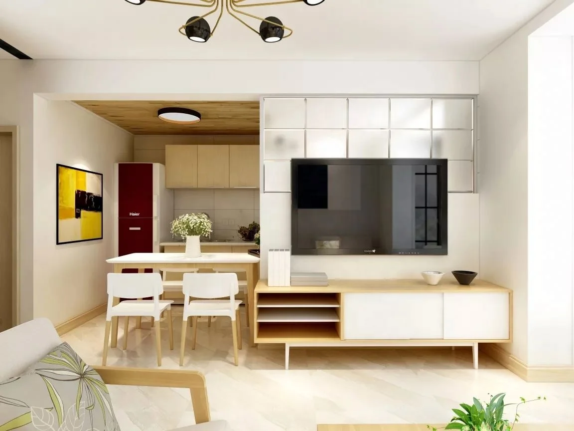 Modern Living Room Design Wood TV Table Cabinet Customized Color Size TV Stand Cabinet for Living Room Bedroom