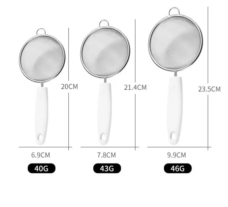 Stainless Steel Strainers Spoon Mini Filter Colander Oil Juicer Filter