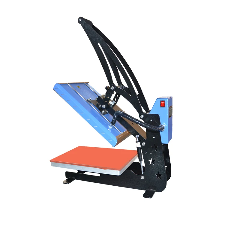 Factory Direct High Pressure Heat Transfer Heat Press Machine 38*38CM DIY T-shirt Clothing Printing New Flatbed Printer Garments details