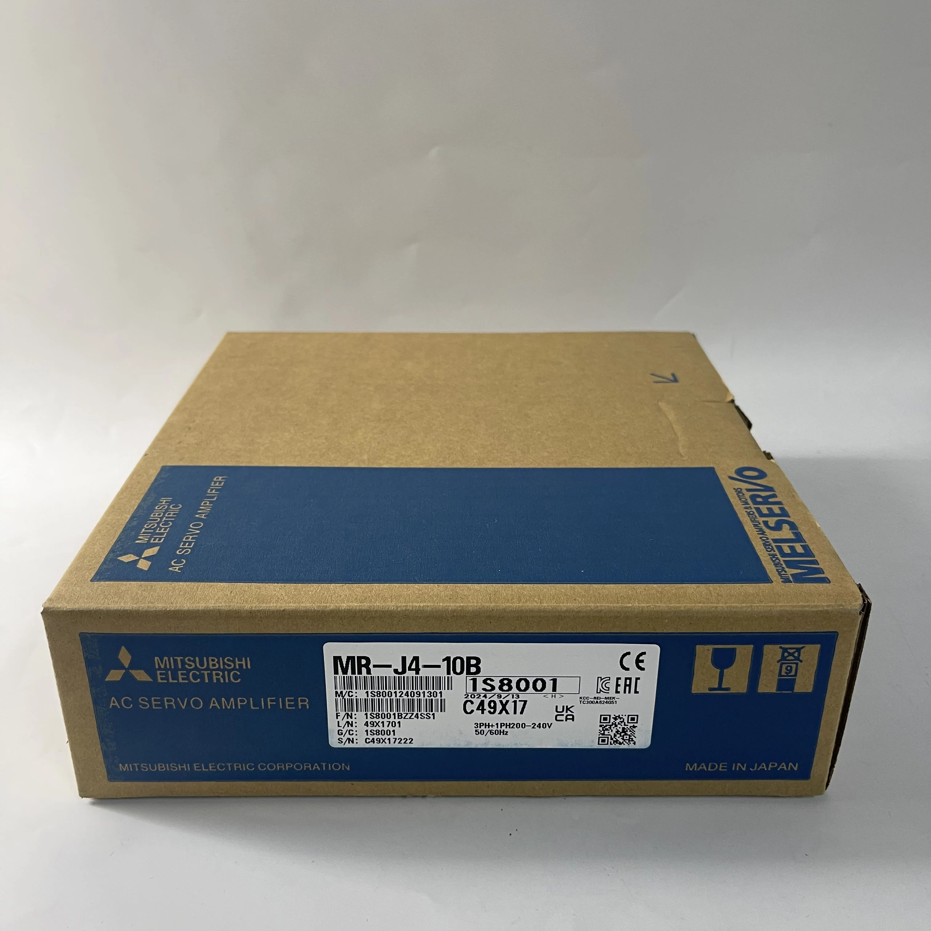 MITSUBISHI AC Servo Amplifier MR-J4-10B