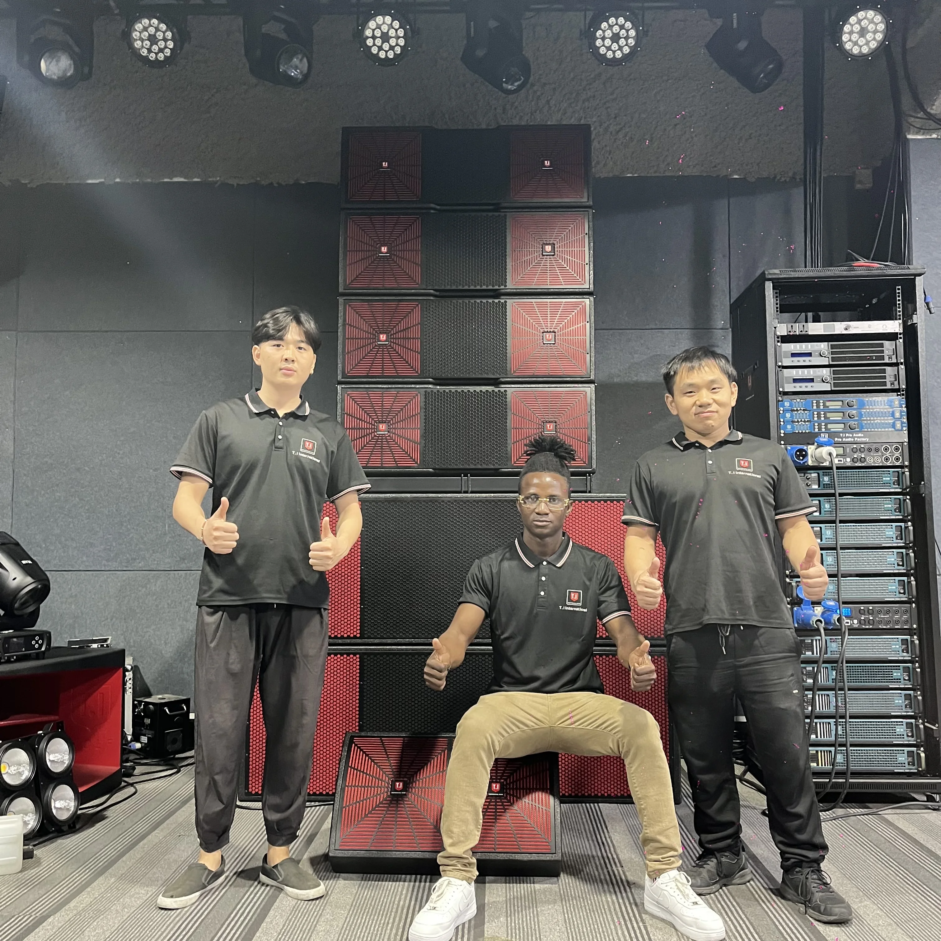 Pro-212 Dual 12 Inch Line Array Speaker Set - 1200W Pro Audio