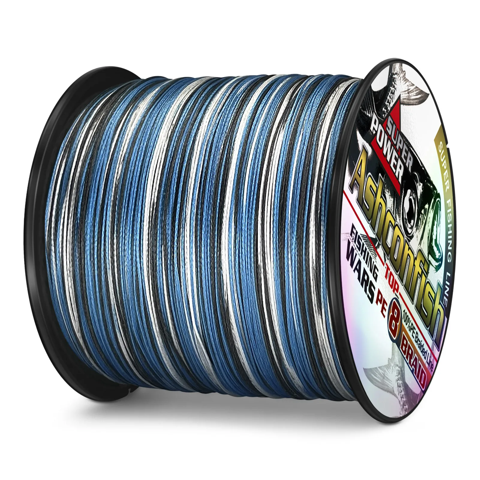 100m 10 LB-300LB 8 Strand Braided Fishing Line Camouflage Pe Main Line 500m  1000m Pe Strong 8 Weaves Braided Fishing Rope
