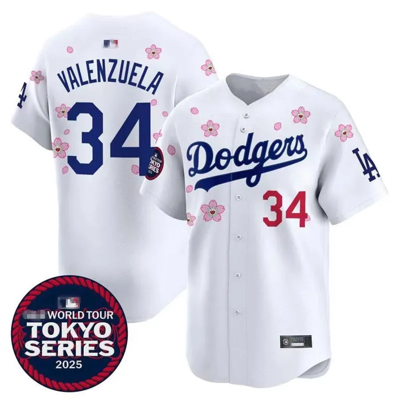 Dodgers 50周年記念 Piazzza ベースボールシャツ
