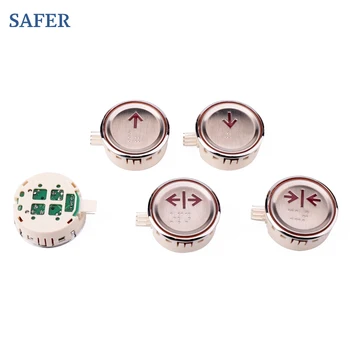LG Sigma Elevator Push Button AK-29B Size 30mm*30mm DC24V Red Light (Round)