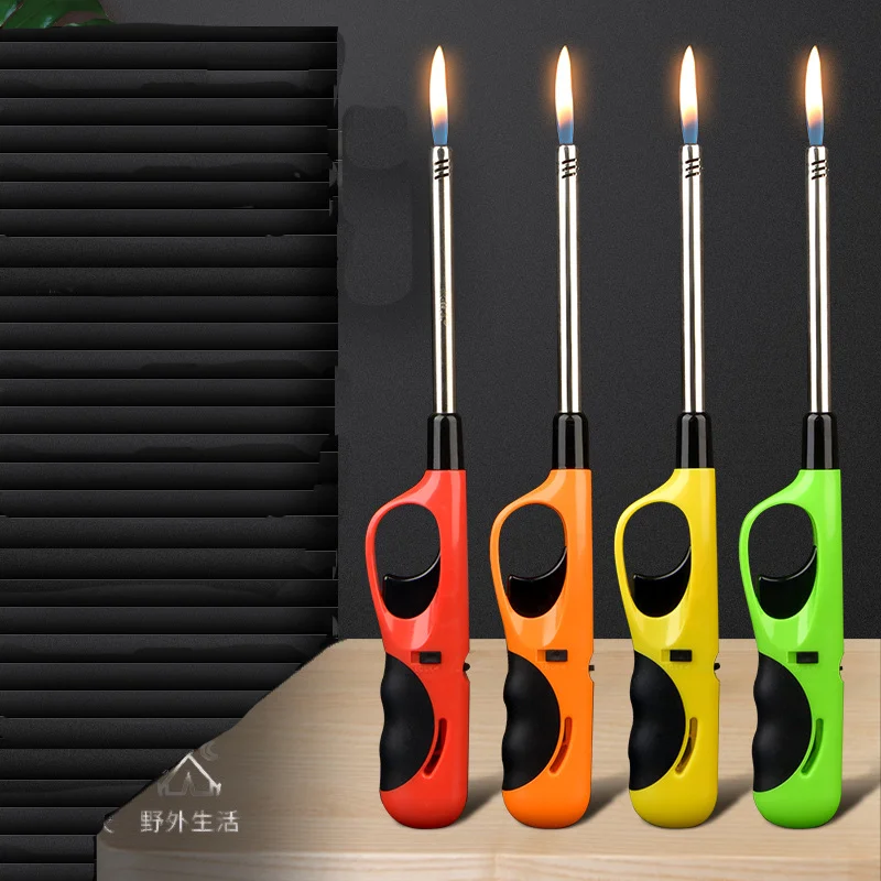 Electronic Lighter With Extended Wand For Grills And Firepits