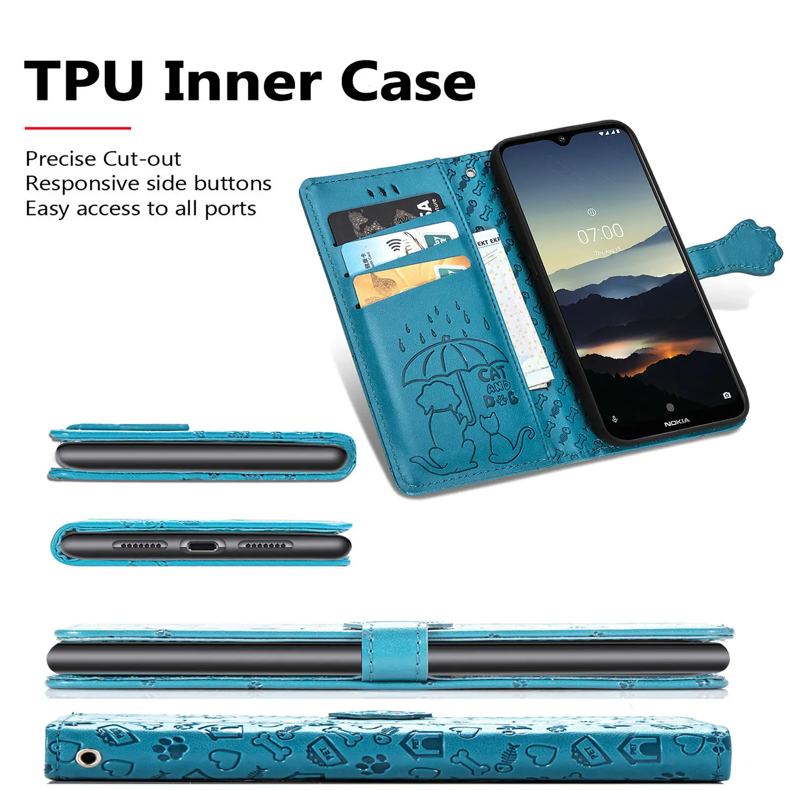 Nokia Case Cute Cat and Dog Hasp Series Accessory