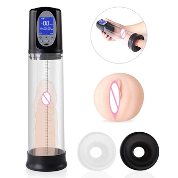 Automatic Electric dick enlarge Enlarger penile Vibrating Sex Toys Electric sex booster Penis Pump Enlargement Device Products