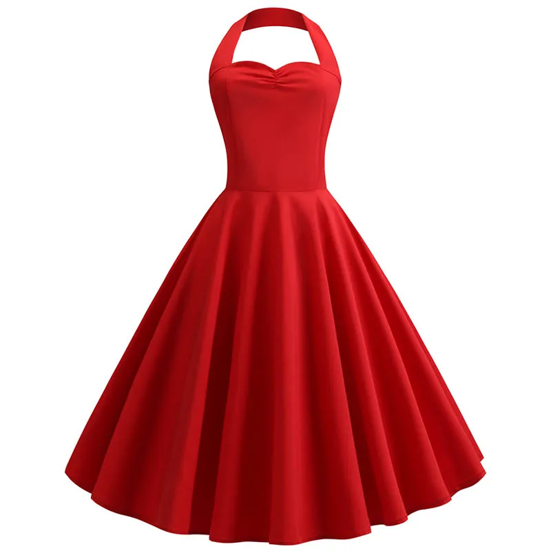 Shop Our Women's Vintage 1950s Halter Neck Dress Collection