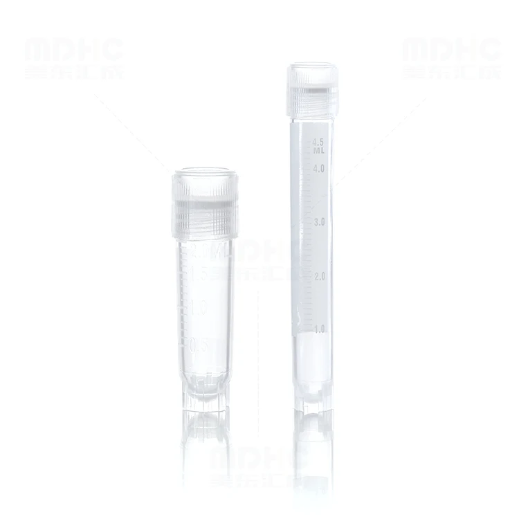Sterile Clear Cover 2ml Cryovials Cryotubes For Lab Use Buy Cryotubes