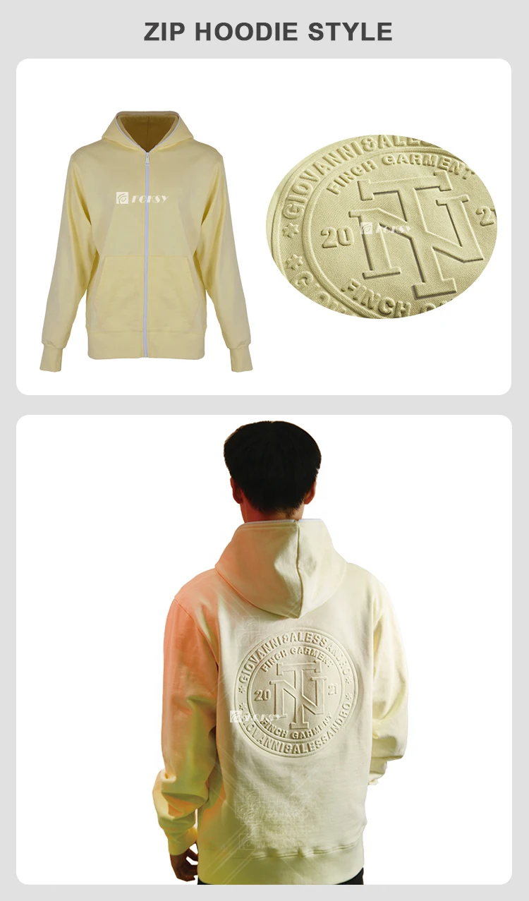 High Quality Heavyweight Hoodie Custom Logo 3d Letter Drop Shoulder